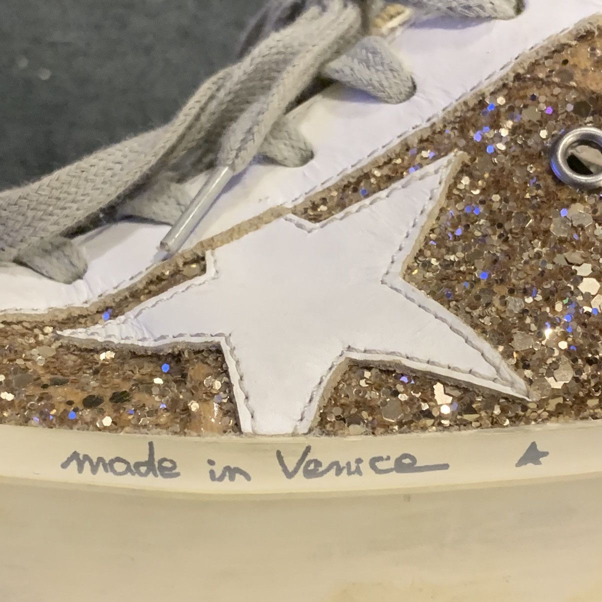 Golden Goose AUTHENTIC GOLDEN GOOSE DELIXE BRAND HI STAR SNEAKERS Size US 6 / IT 36 - 14 Thumbnail
