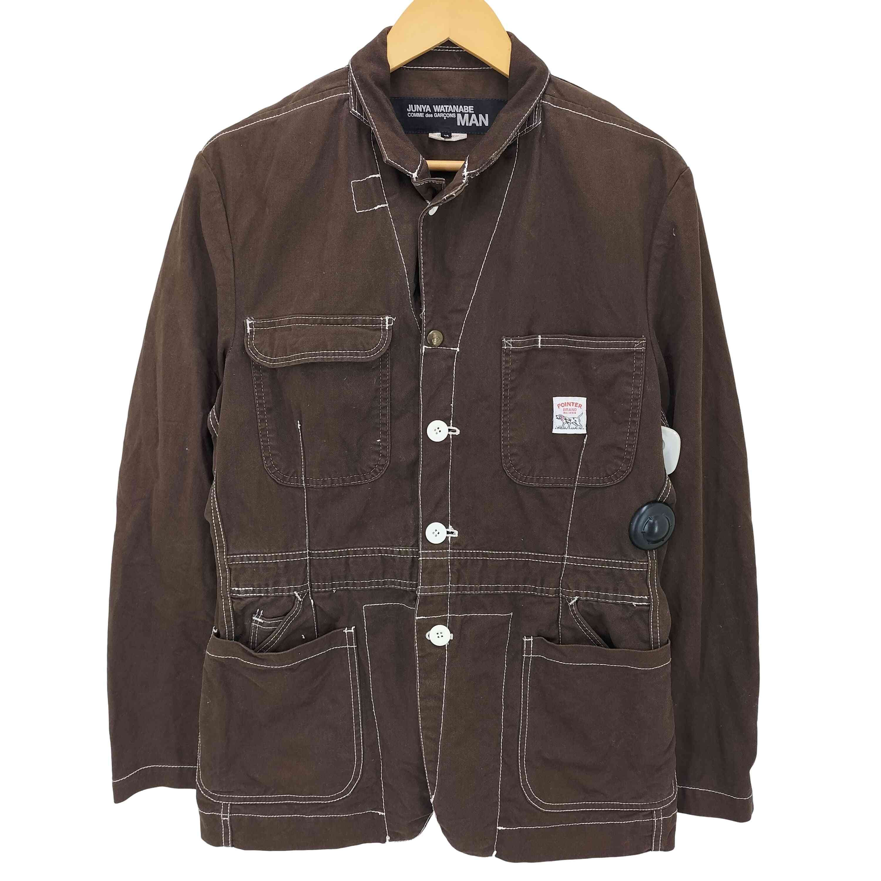 Comme des Garcons Jacket Reconstructed Garment-Dyed Coverall Size US XS / EU 42 / 0 - 1 Thumbnail