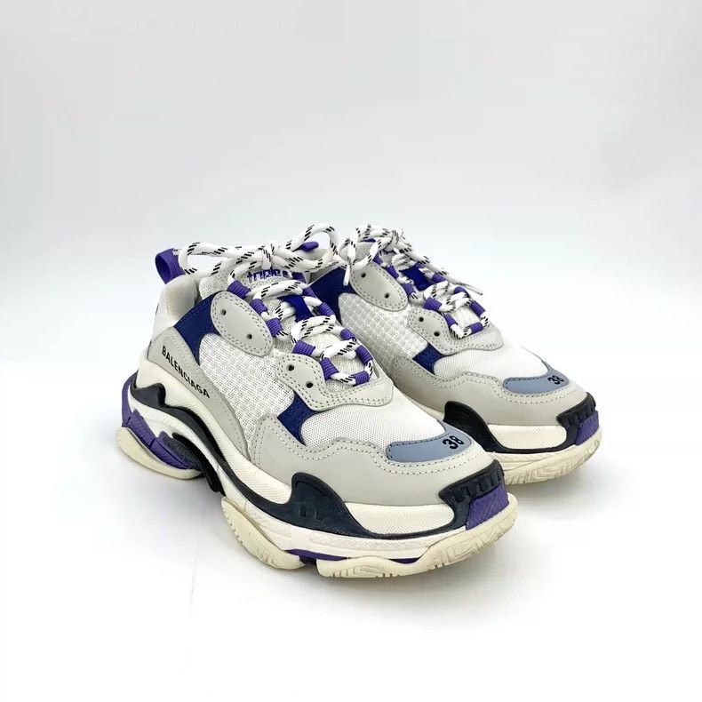 Balenciaga Balenciaga Triple Sneakers with Colorful Laces-2506 Size US 8 / IT 38 - 2 Thumbnail
