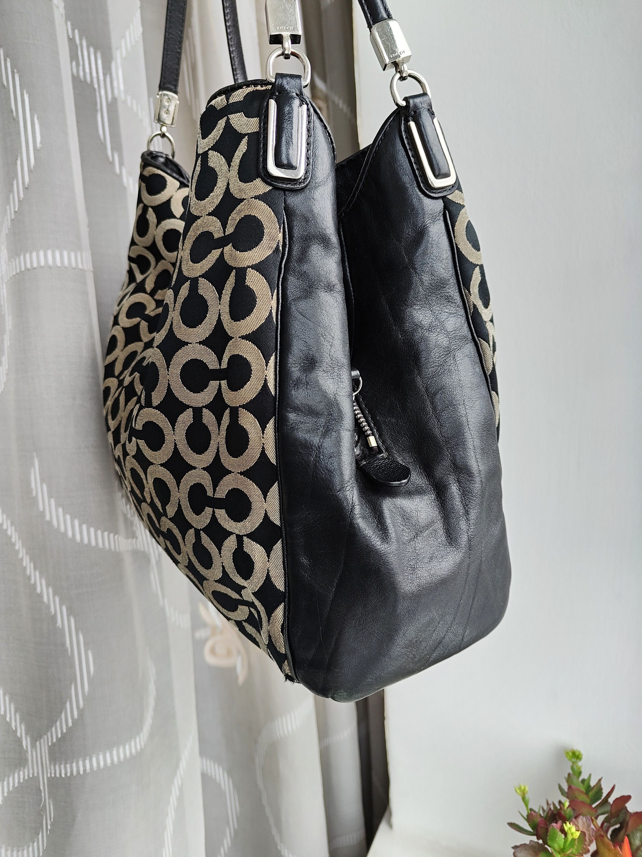 Coach Coach Madison Phoebe Shoulder Bag Tote Bag Canvas Leather Size ONE SIZE - 13 Thumbnail