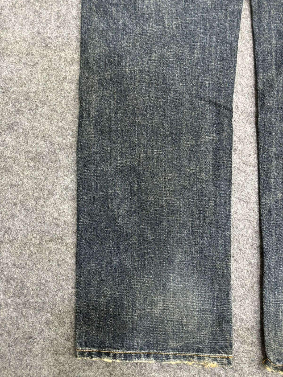 Designer SMITH's Distressed Rip&Repair Rare Sick Dope Denim F552 Size US 30 / EU 46 - 19 Thumbnail