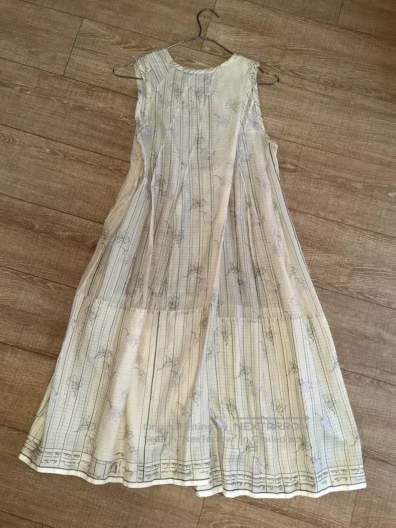 Comme des Garcons Comme Des Garcons Printed sleeveless dress Size S / US 4 / IT 40 - 8 Thumbnail