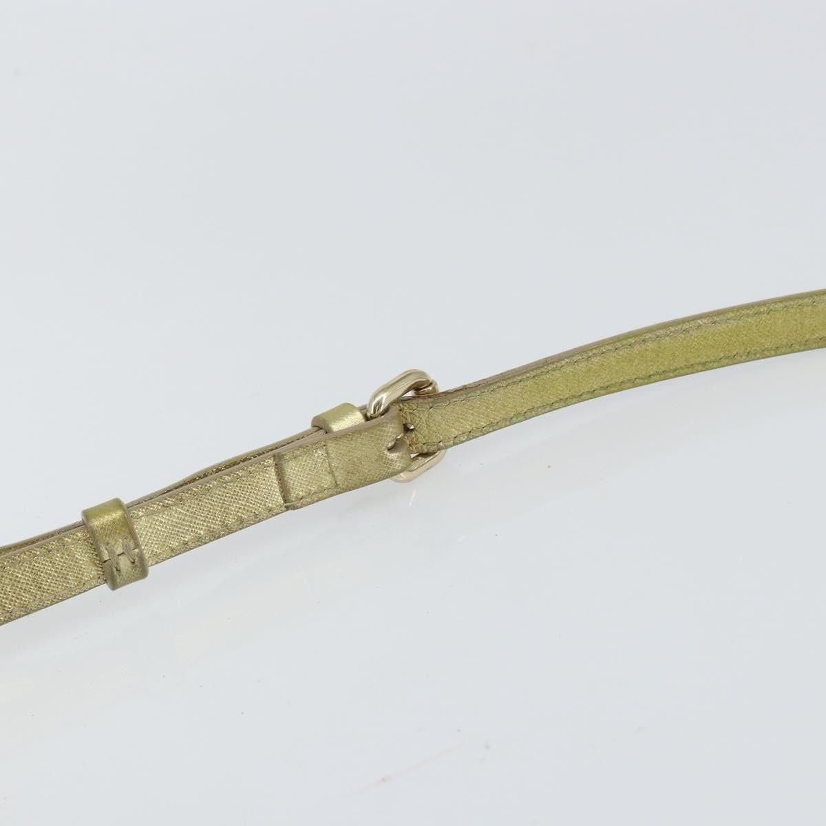 Versace Versace Leather Medusa Shoulder Bag Gold Size ONE SIZE - 13 Thumbnail