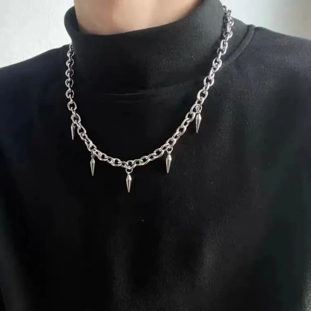 Jewelry Rivets Aesthetic Necklace Size ONE SIZE - 1 Thumbnail