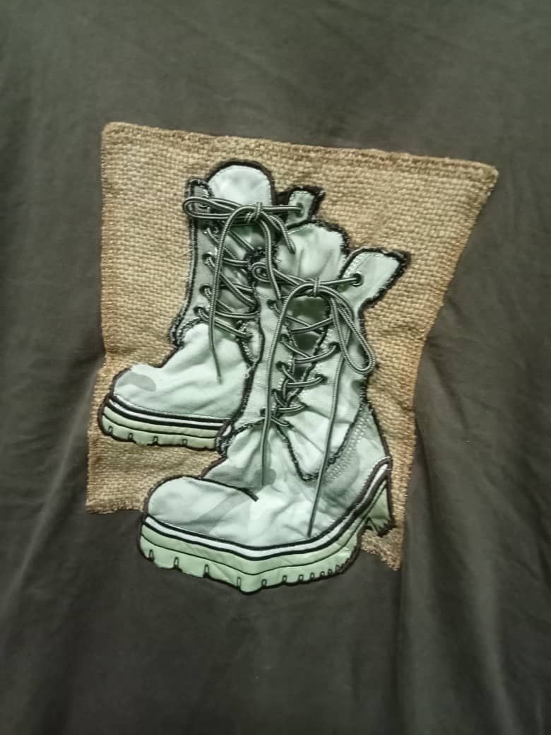 Japanese Brand VTG RAW BLUE CLASSIC URBAN DENIM BOOT Size US XL / EU 56 / 4 - 3 Thumbnail