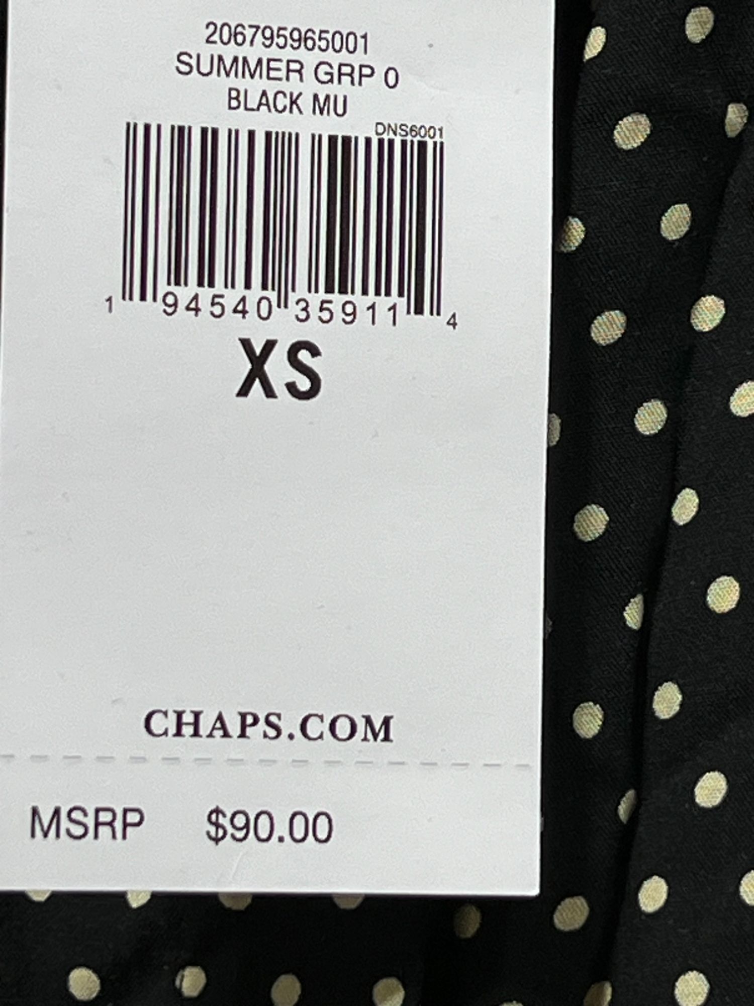 Chaps Chaps- Women's Casual Bohemian Midi Dress V-Neck With Wavy S Size XS / US 0-2 / IT 36-38 - 10 Thumbnail