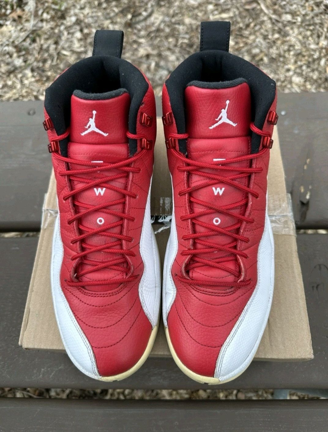 Jordan Brand Nike Air Jordan Retro 12 Alternate Gym Red Size 12 Men Size US 12 / EU 45 - 4 Thumbnail