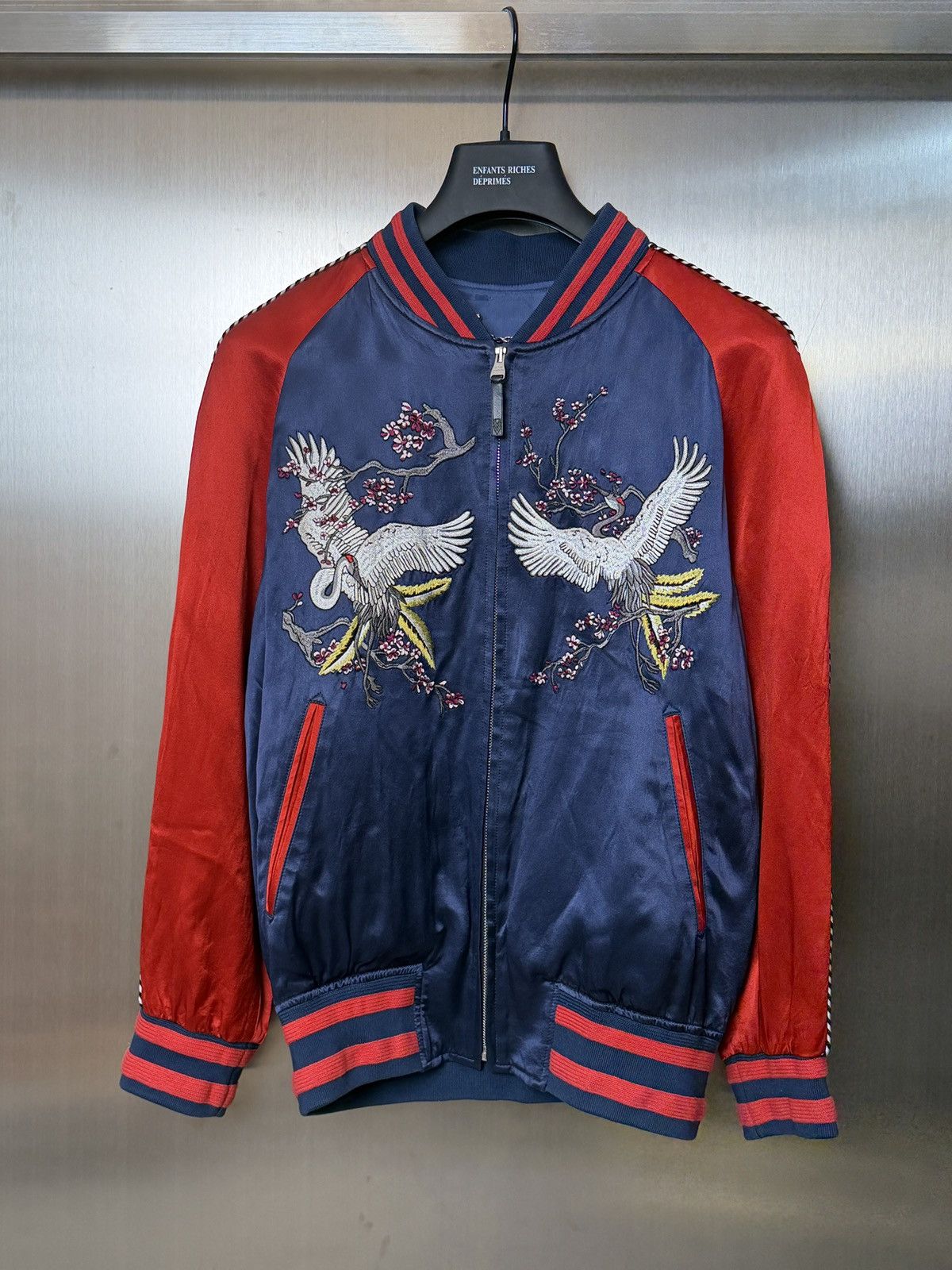 Louis Vuitton SS16 Embroidery Satin Souvenir Jacket Size US M / EU 48-50 / 2 - 1 Thumbnail