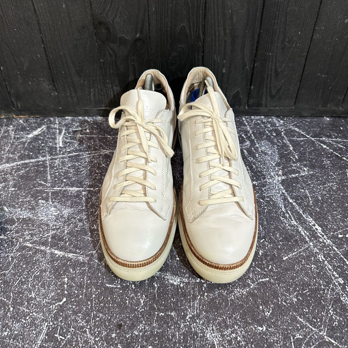 Other Luis Trenker Men’s White Leather Sneakers size 42 Size US 8.5 / EU 41-42 - 4 Thumbnail