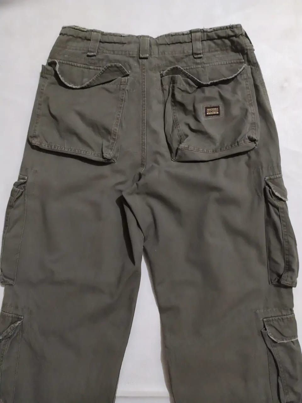 Abercrombie & Fitch Abercrombie & Fitch Multipocket Cargo Tactical Pants Size US 32 / EU 48 - 7 Thumbnail