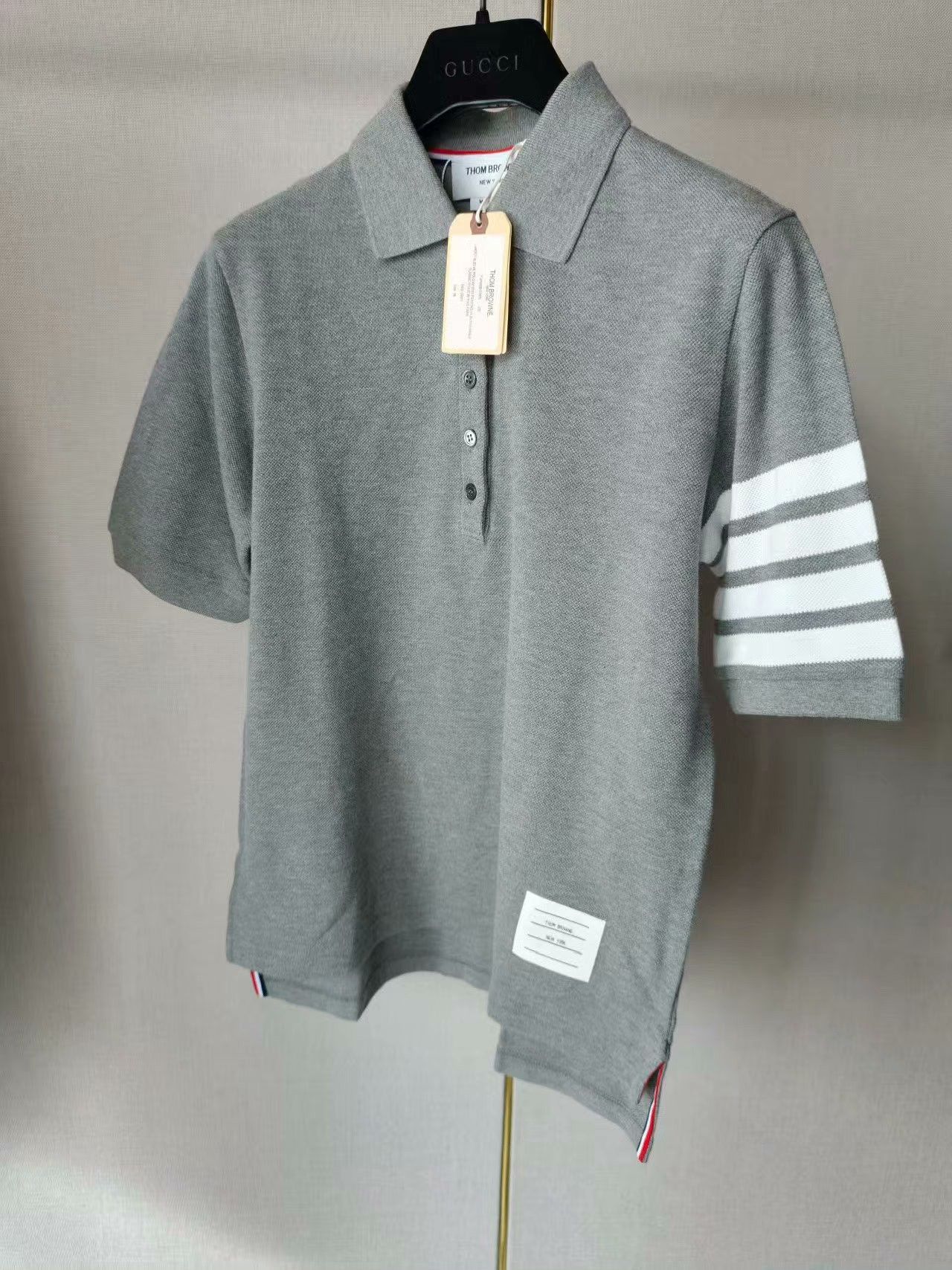 Tory Burch Thom Browne Polo Shirt Size US M / EU 48-50 / 2 - 1 Thumbnail