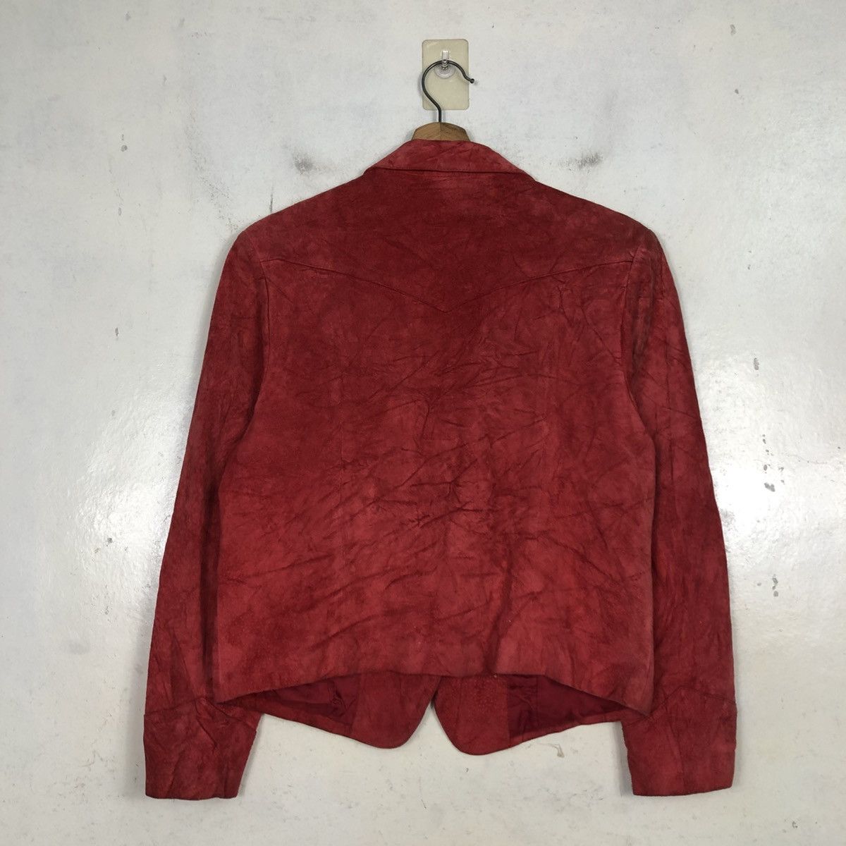 Japanese Brand Vintage Biker Leather Jacket Flandre Japan Issey Miyake Size US M / EU 48-50 / 2 - 10 Thumbnail