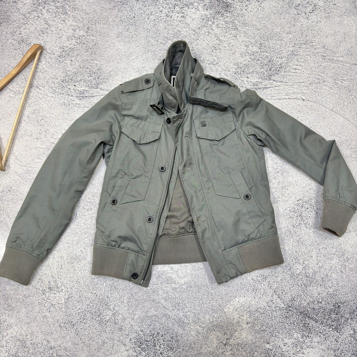 G-Star G-Star Raw Fleet Bomber Jacket M size Size US M / EU 48-50 / 2 - 19 Thumbnail