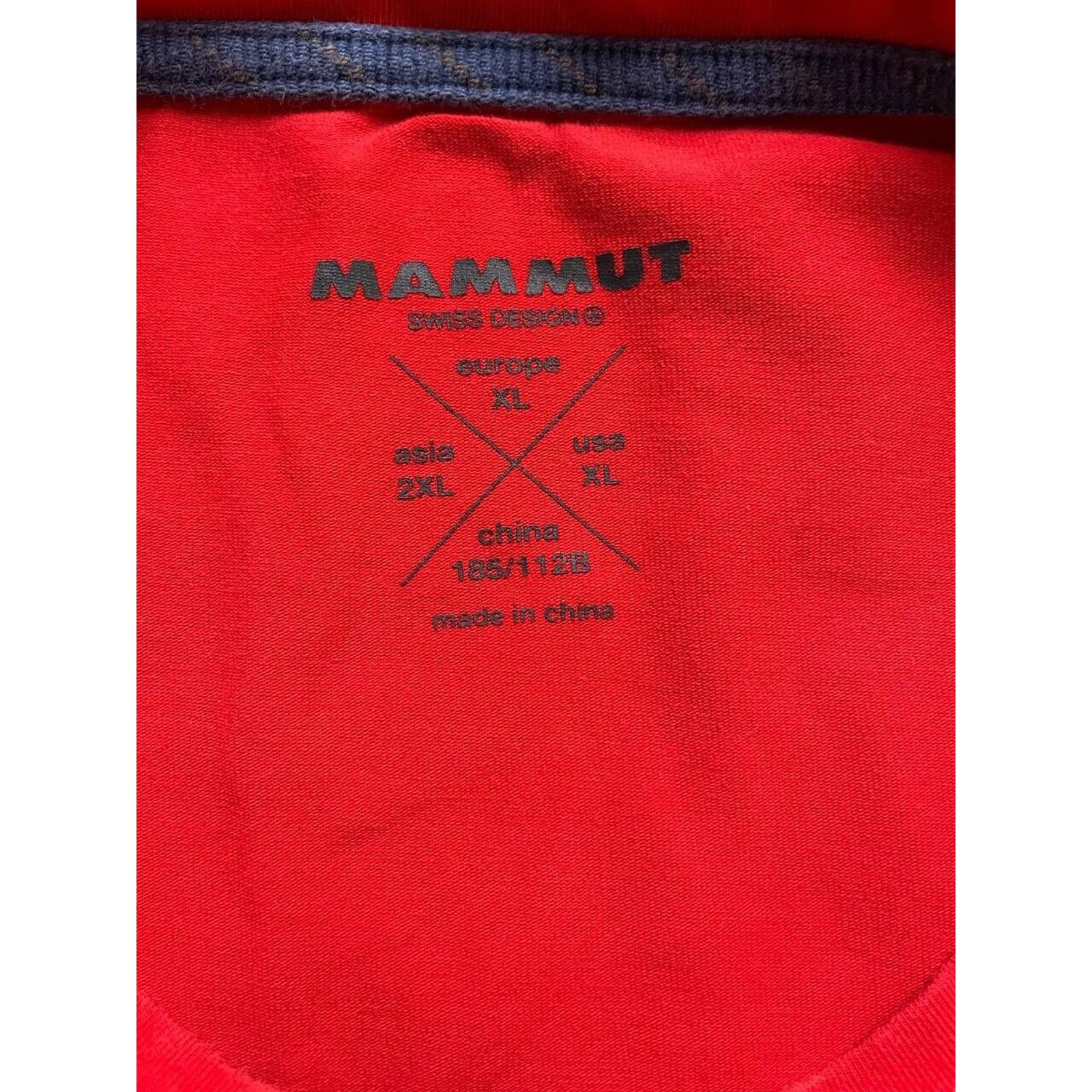 Mammut × Vintage Mammut Red T-Shirt Outdoor Hiking Sportswear Tee Size US XL / EU 56 / 4 - 6 Thumbnail