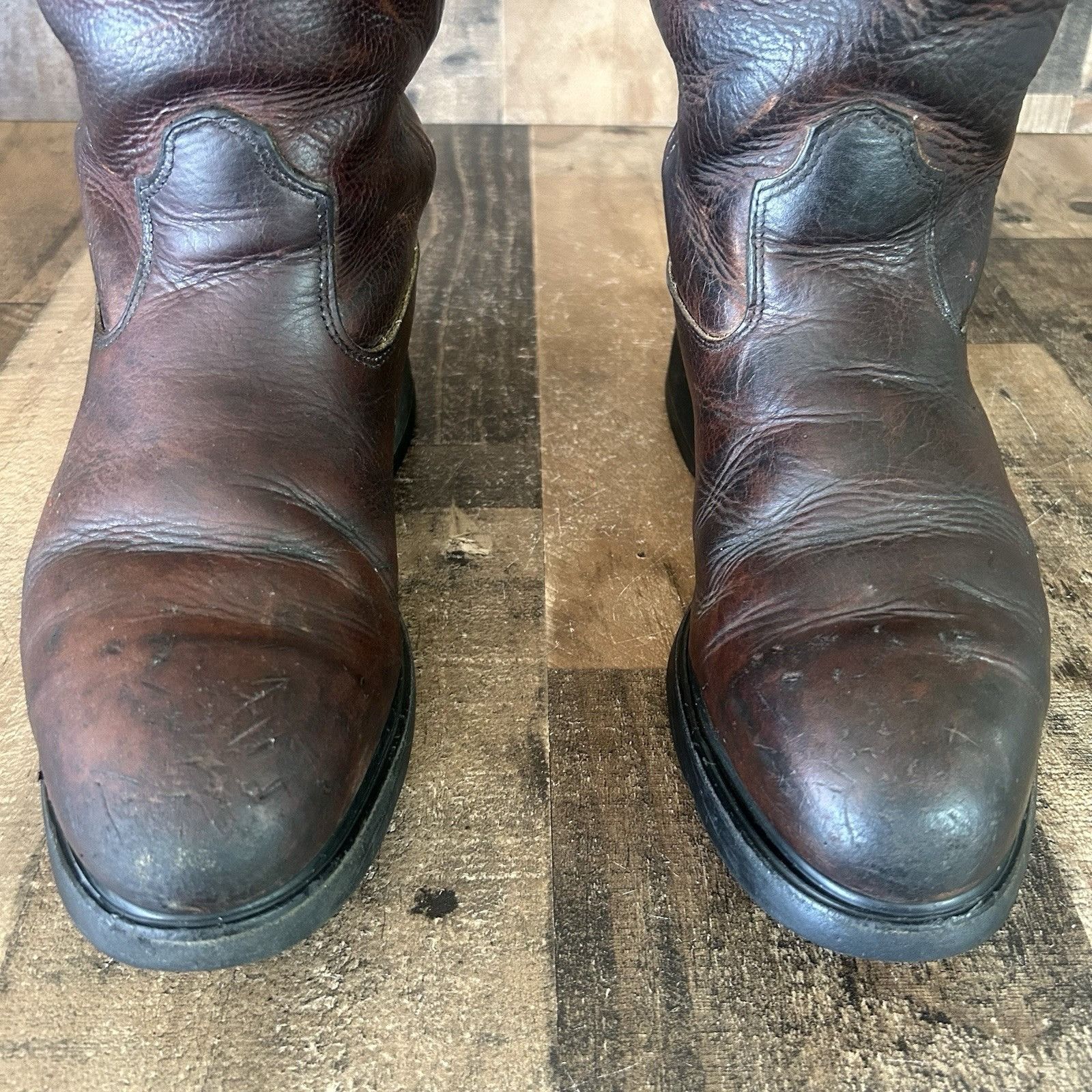 Red Wing Red Wing 4470 Steel Toe Brown Pull On Work Boots Mens 9 E Size US 9 / EU 42 - 4 Thumbnail
