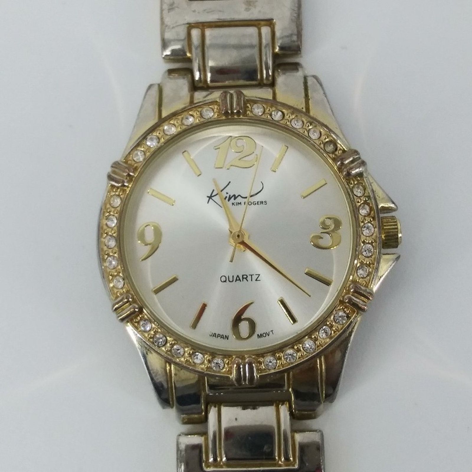 Vintage Kim Rogers Wristwatch WatchQuartz Japan Mov't Gold Tone Size ONE SIZE - 1 Thumbnail