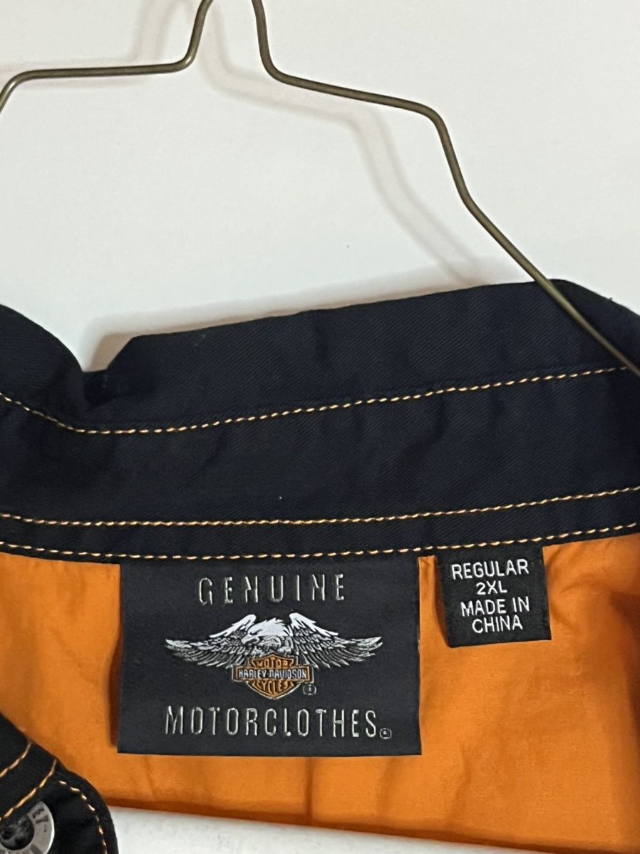 Harley Davidson × Vintage Harley Mechanic Shirt Contrast Stitched sz XXL Size US XXL / EU 58 / 5 - 7 Thumbnail
