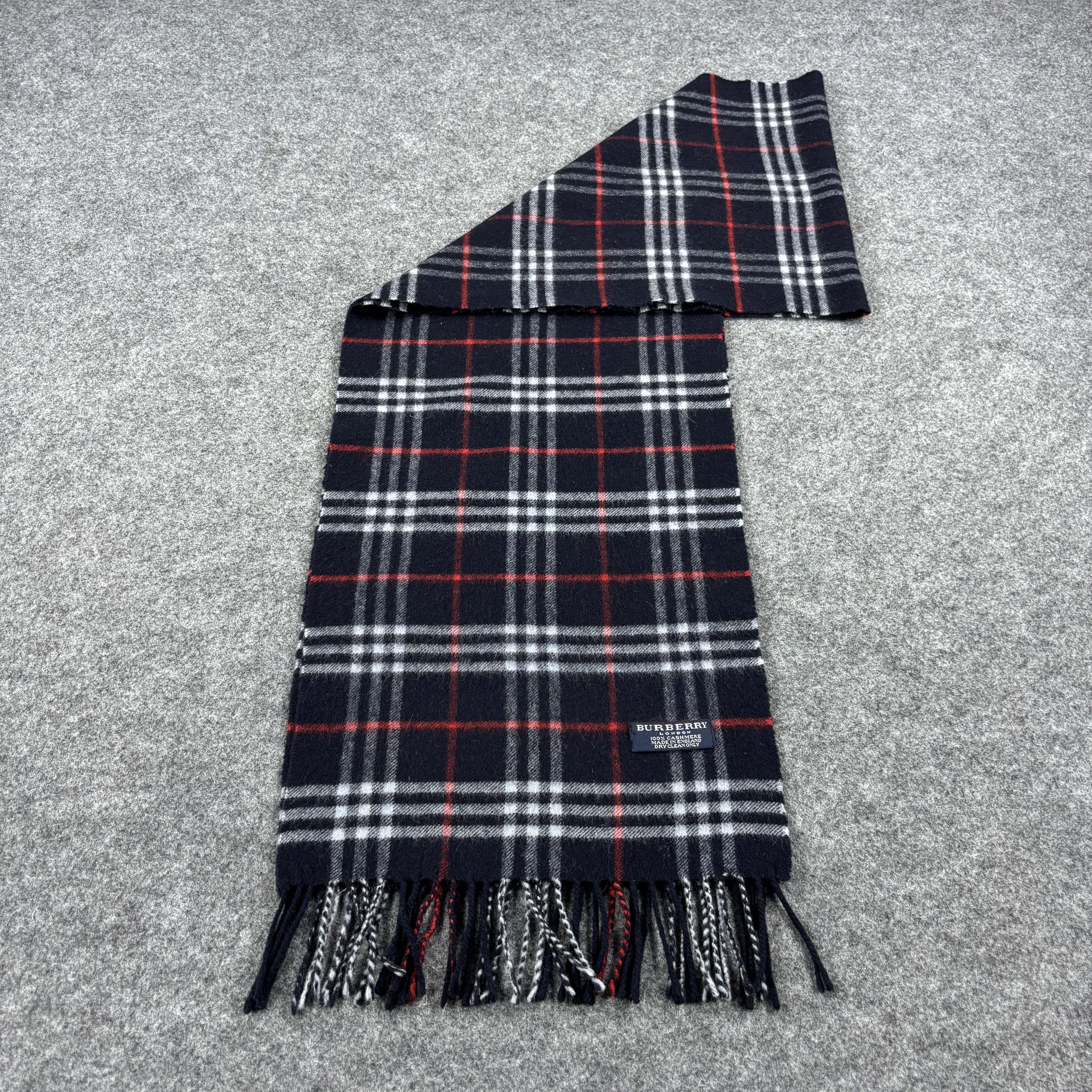 Burberry × Vintage GF10710 Burberry Scarf Neck Wear Muffler Nova Check Size ONE SIZE - 7 Thumbnail