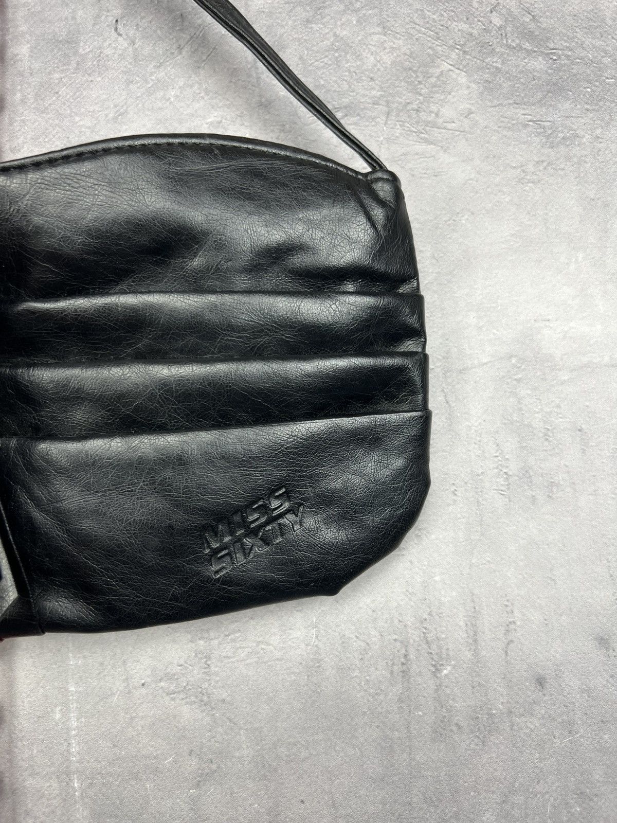 Miss Sixty Vintage MISS SIXTY Leather Bag Black clutch Size ONE SIZE - 2 Thumbnail