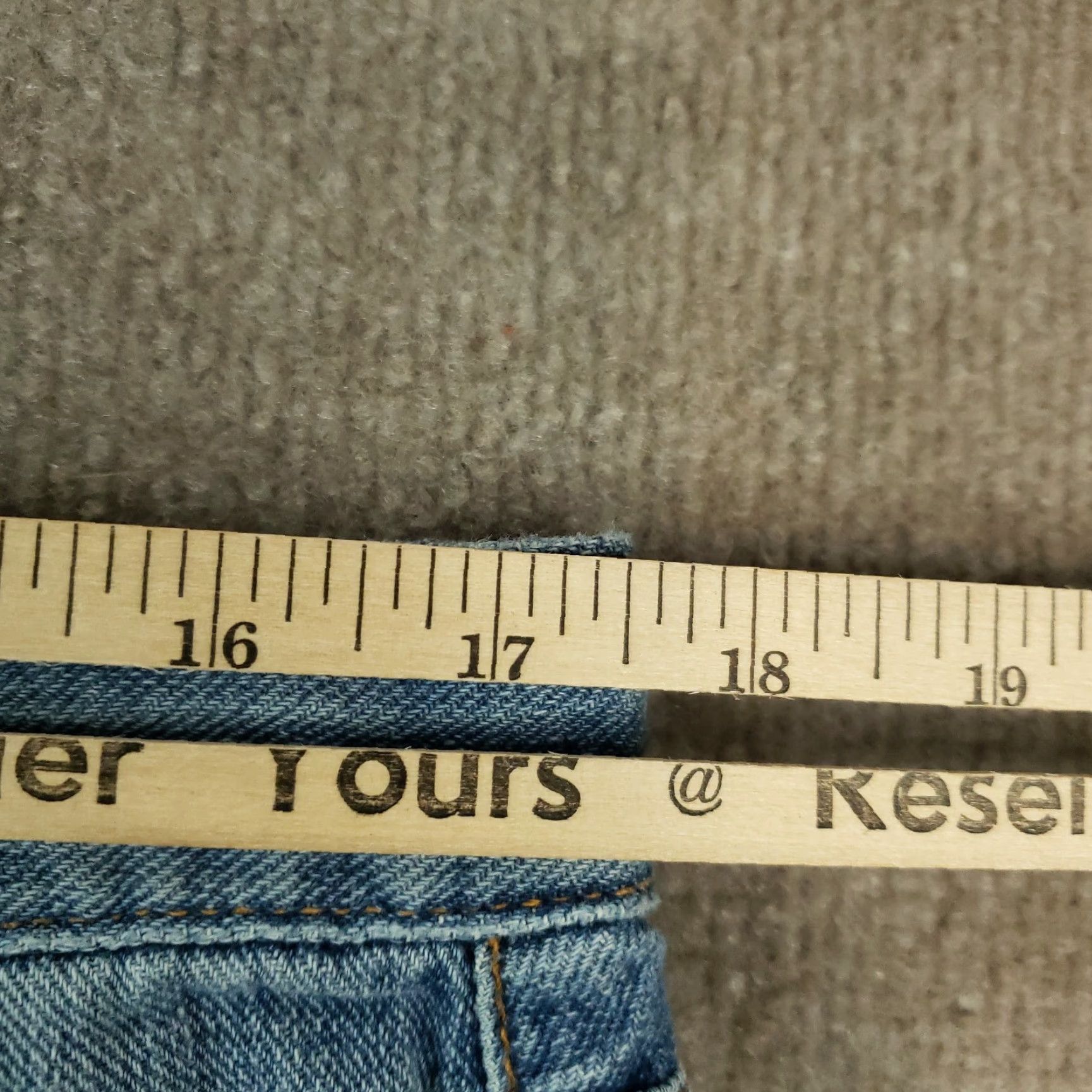 7 For All Mankind 7 For All Mankind Jeans Mens 36x29 Blue Denim Relaxed Straight Leg Shirt? Size US 36 / EU 52 - 5 Thumbnail