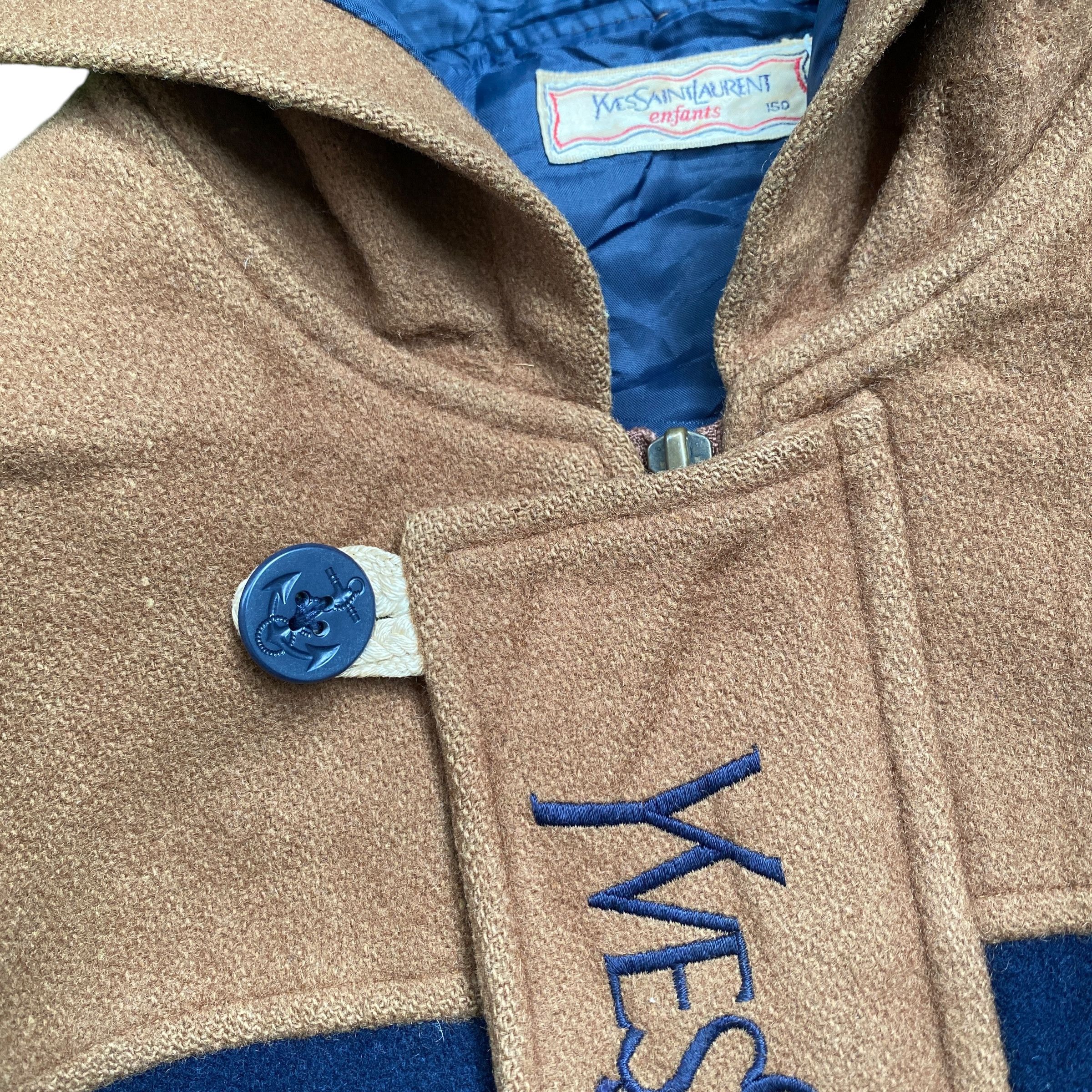 Yves Saint Laurent Vintage Yves Saint Laurent Embordiery Fleece Hoodie Jacket Size US S / EU 44-46 / 1 - 4 Thumbnail