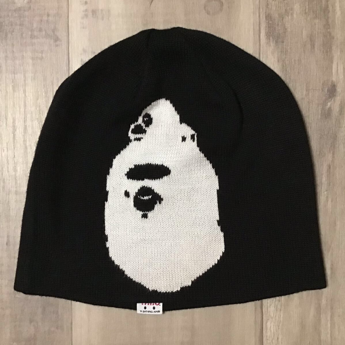 初期 A BATHING APE Bapesta Beanieニット帽 NIGO Bape × Nigo A Bathing Ape Bape Bapesta beanie skull cap hat