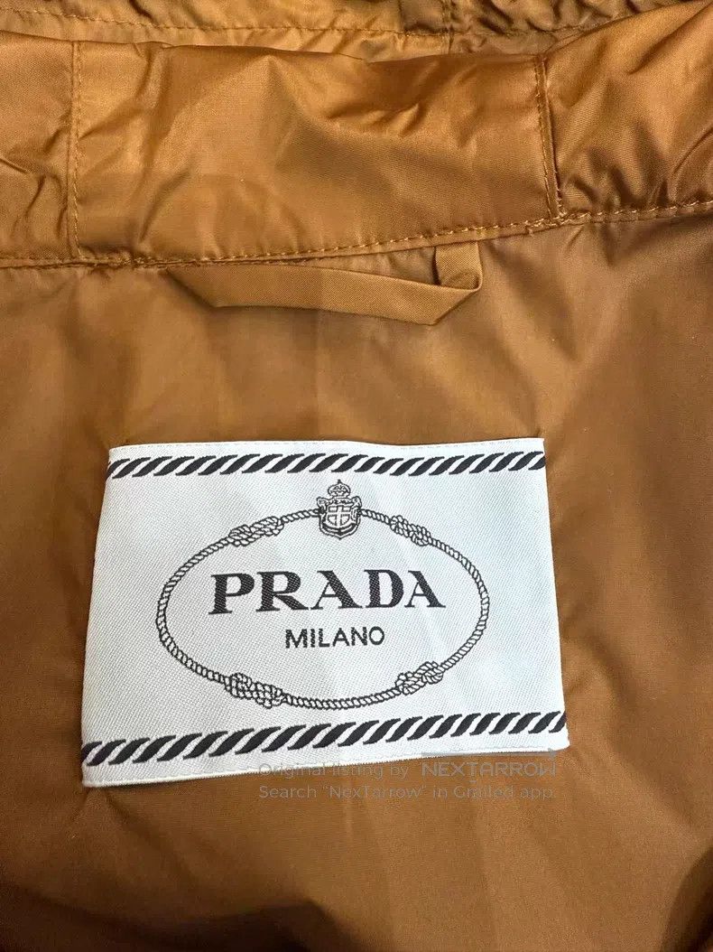 Prada Prada Caramel-coloured hooded jacket Size US S / EU 44-46 / 1 - 3 Thumbnail