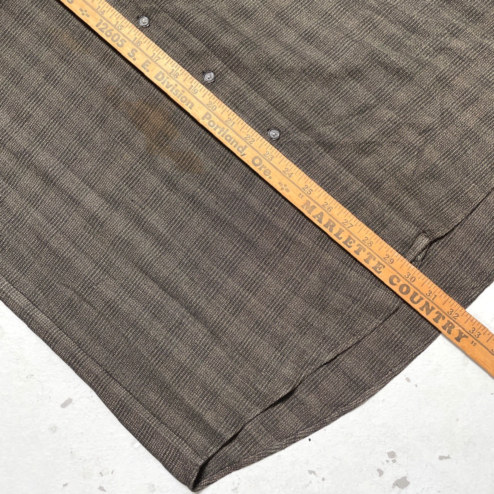 Vintage VINTAGE Basco Sportswear Rayon Loop Collar Rockabilly Mod Button Shirt M Mens Brown 70s 60s 80s Hippie Americana Tie-Dye? Size US M / EU 48-50 / 2 - 5 Thumbnail