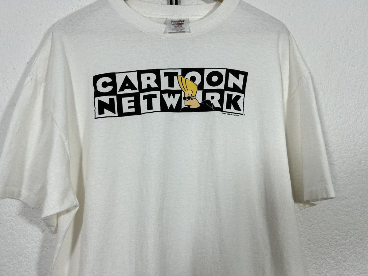 Cartoon Network × Vintage 1998 Johnny Bravo Box Logo Cartoon Network Rare Size US XXL / EU 58 / 5 - 4 Thumbnail