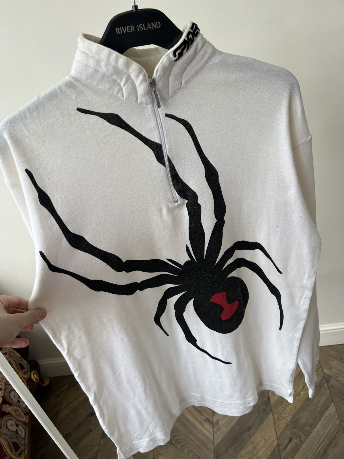 Spyder Vintage Spyder Big Graphic Spider 1/4 zip long sleeve Size US M / EU 48-50 / 2 - 7 Thumbnail