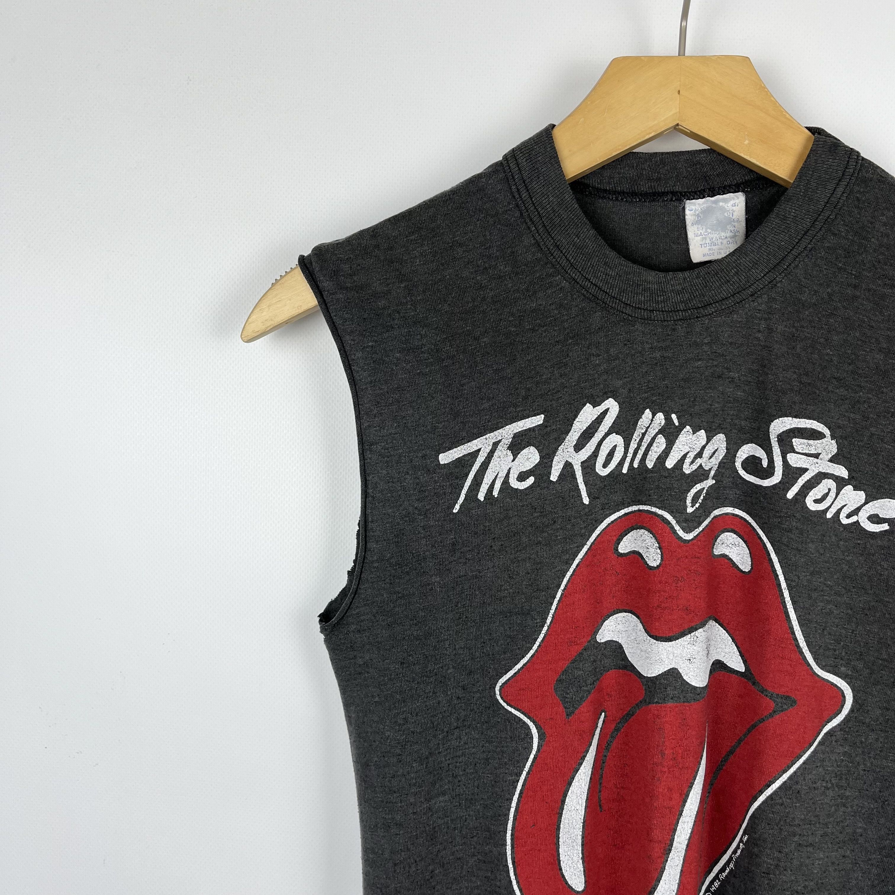 Band Tees Vintage The Rolling Stones Rock Band Tour T Shirt 1981/1982 Size US S / EU 44-46 / 1 - 5 Thumbnail