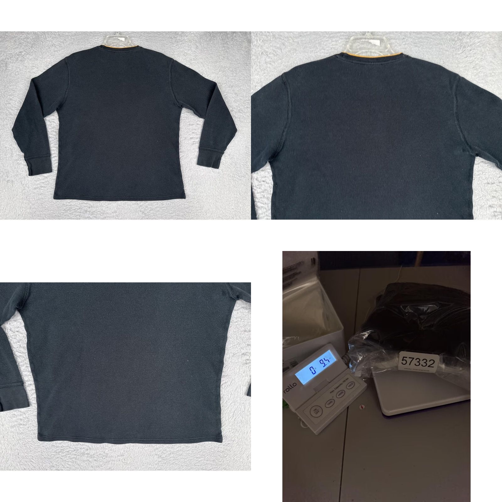 Polo Ralph Lauren Polo Ralph Lauren Shirt M Mens Gray Long Sleeve Thermal Cotton Crew Sleepwear Size US M / EU 48-50 / 2 - 9 Thumbnail