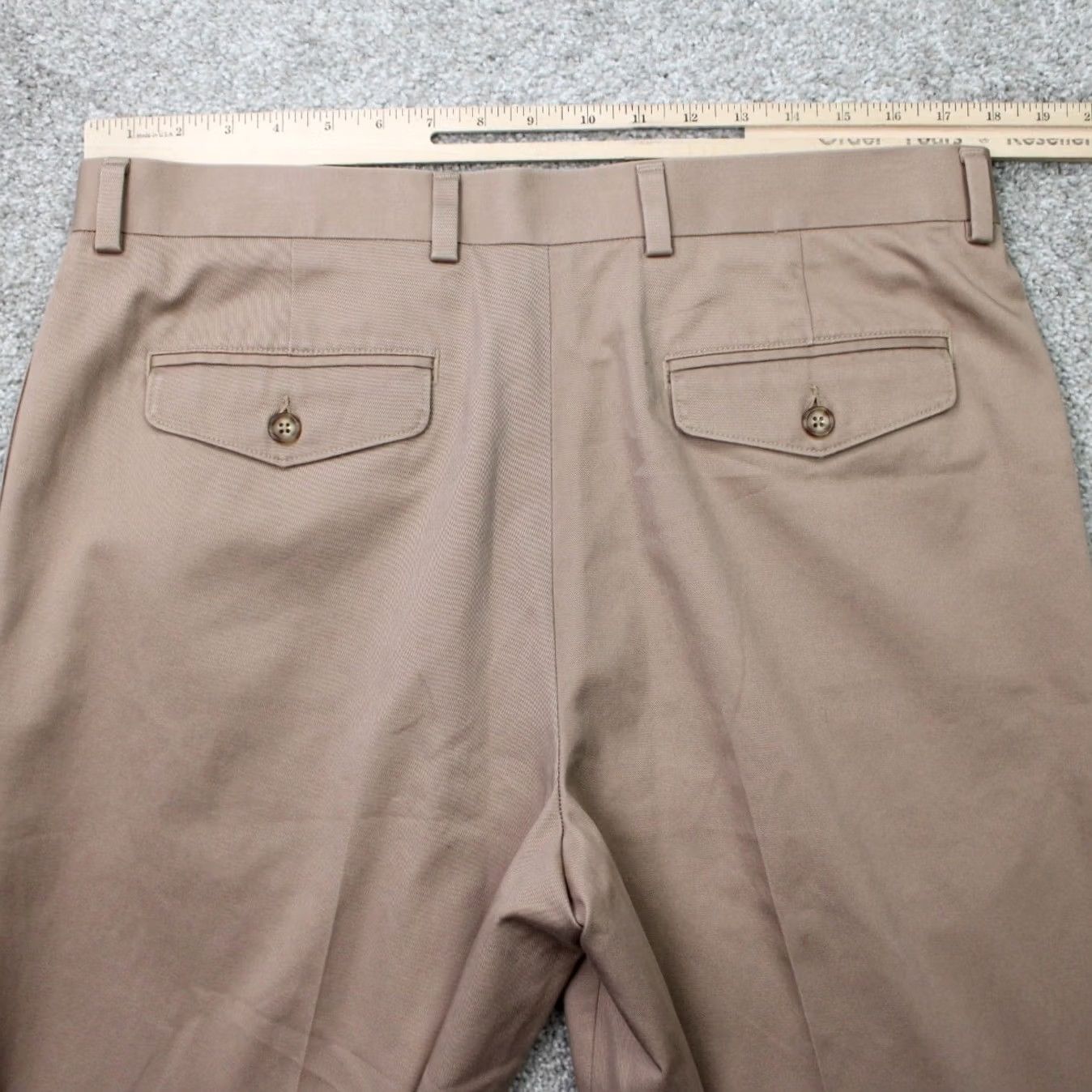 Vintage L.L. Bean Pants Mens 36 Brown Chino NWT Classic Fit Wrinkle Free inseam Size US 36 / EU 52 - 7 Thumbnail