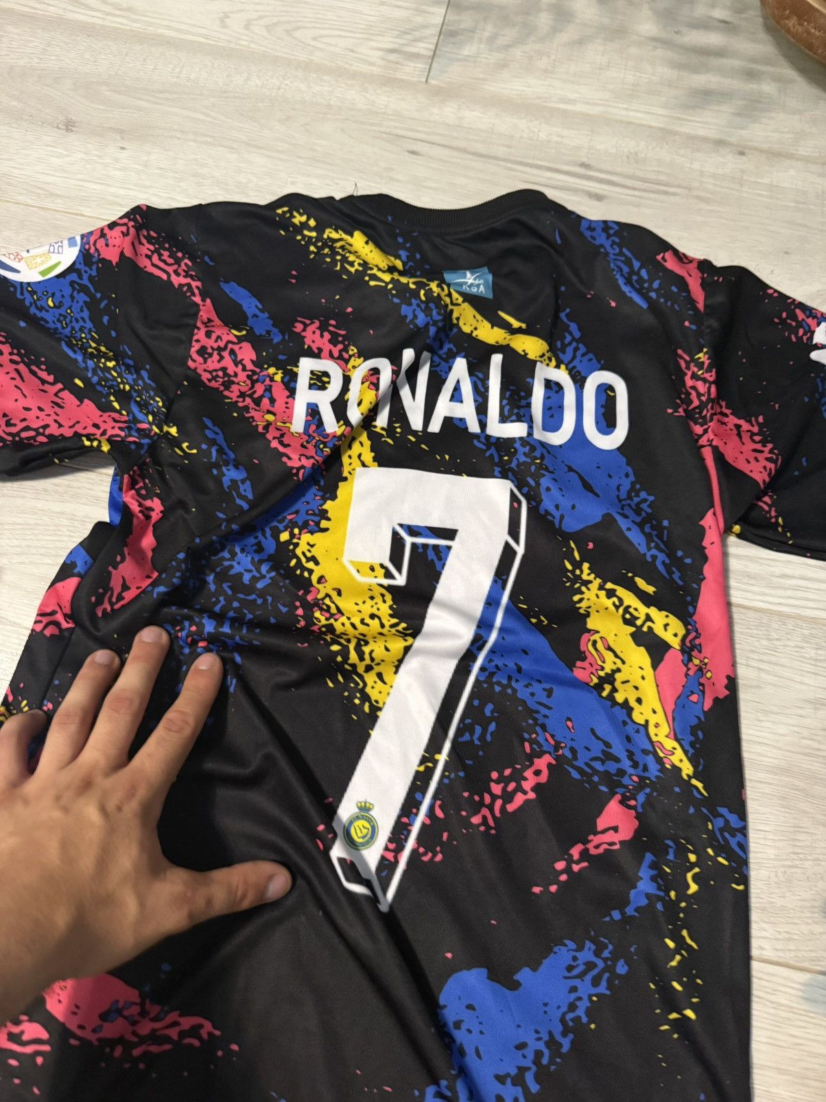 Adidas #7 Ronaldo Al Nassr Adidas jersey shirt Size US M / EU 48-50 / 2 - 1 Thumbnail