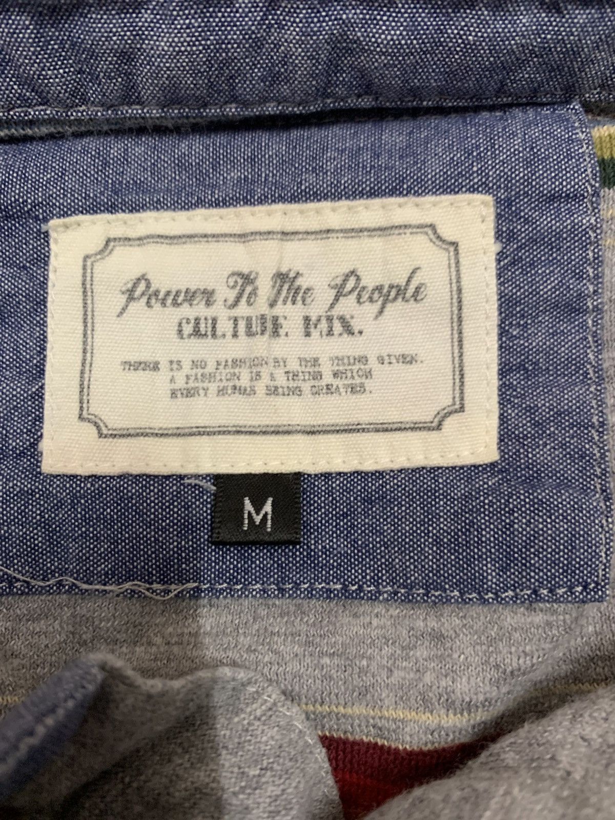 Designer Power To The People Tribal Polo Size US M / EU 48-50 / 2 - 3 Thumbnail