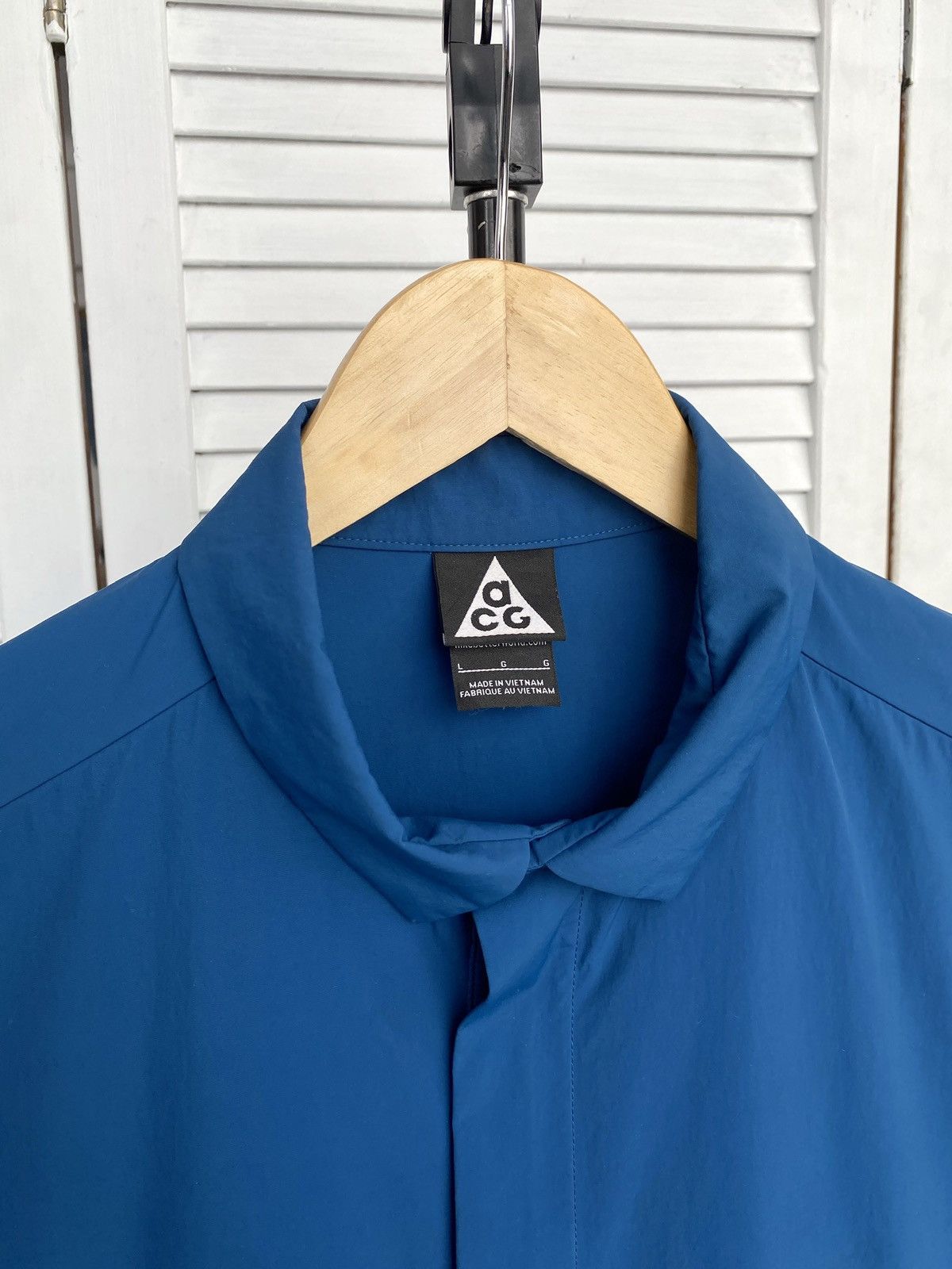Errolson Hugh × Nike ACG Nike Lab ACG Zip Tech Shirt Jacket Nylon Gore Tex Archive Size US L / EU 52-54 / 3 - 7 Thumbnail