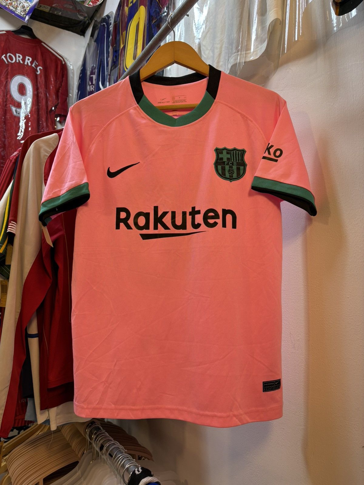 Nike 2020-2021 FC Barcelona Third Kit MESSI 10 Size US S / EU 44-46 / 1 - 4 Thumbnail