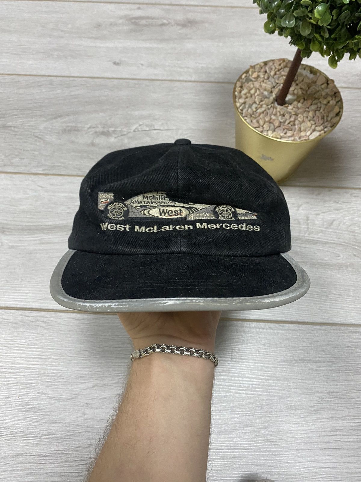 Mercedes-Benz Mclaren West Mercedes RARE F1 bolid embroidered logo car Size ONE SIZE - 2 Thumbnail