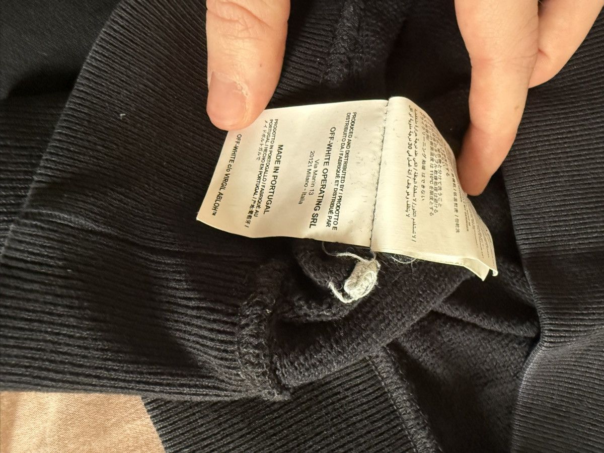 Off-White Off White Black Sweatshirt Size US M / EU 48-50 / 2 - 9 Thumbnail
