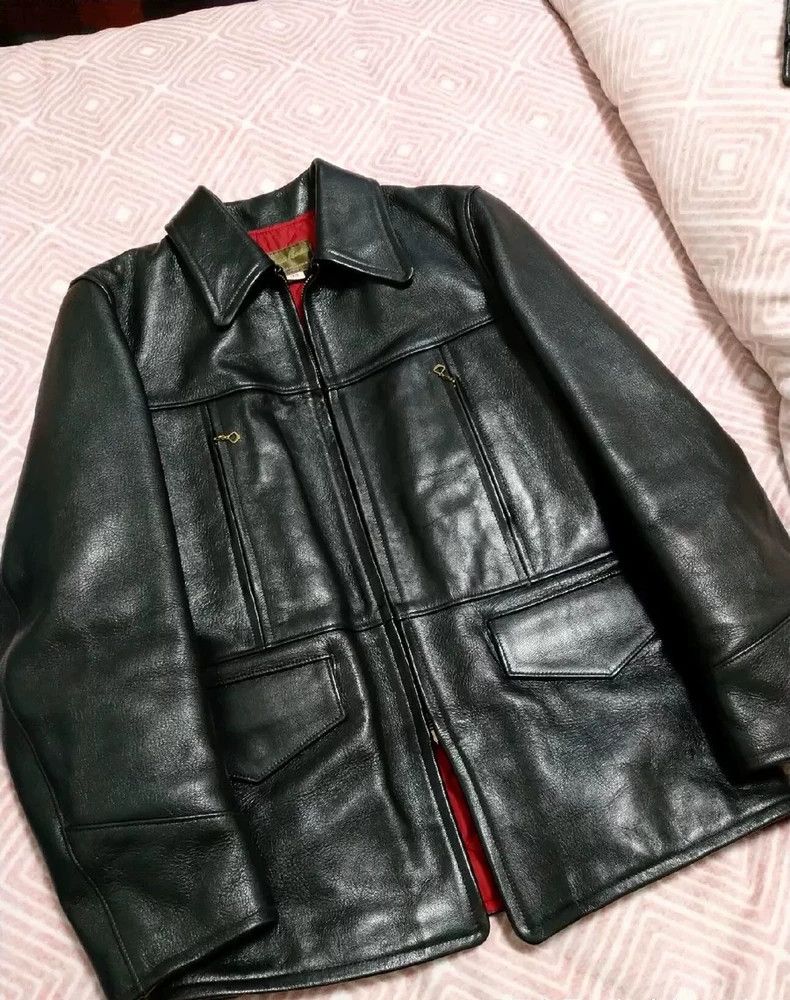 The Real McCoy's The Real McCoys Motorcycle Jacket Cowhide Leather Jacket C Size US S / EU 44-46 / 1 - 1 Thumbnail
