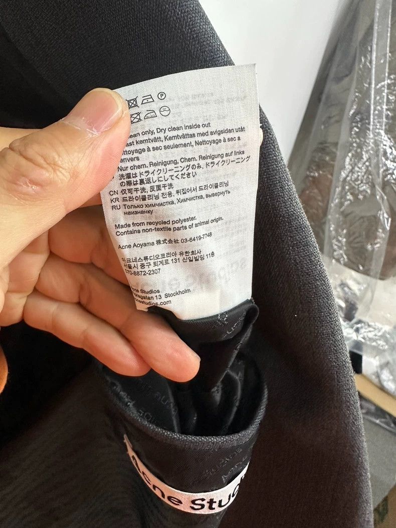 Acne Studios acne studios size：48 Loose-fitting suit jacket 2506-Nextarr Size 34S - 7 Thumbnail