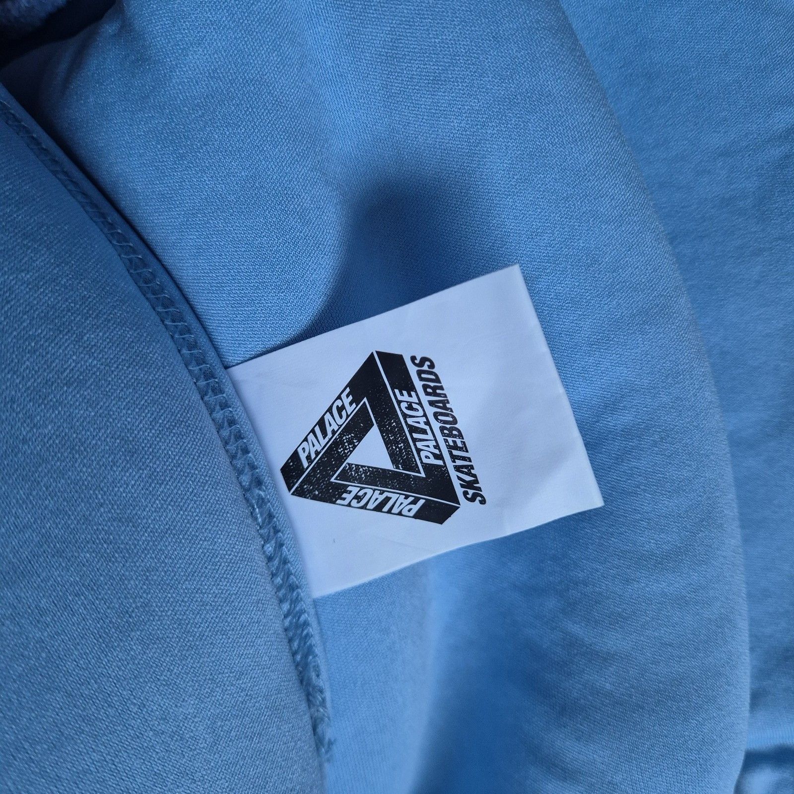 Palace Palace Sherpa Hooded Jacket Light Blue Medium Brand New FW22 Size US M / EU 48-50 / 2 - 8 Thumbnail