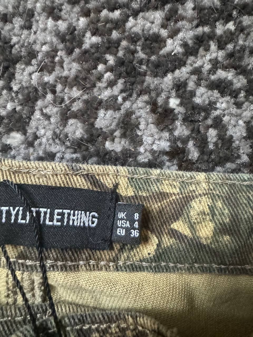 Other Military Y2k Multipocket Real Three Camo Plt Pants Size 26" / US 2 / IT 38 - 6 Thumbnail