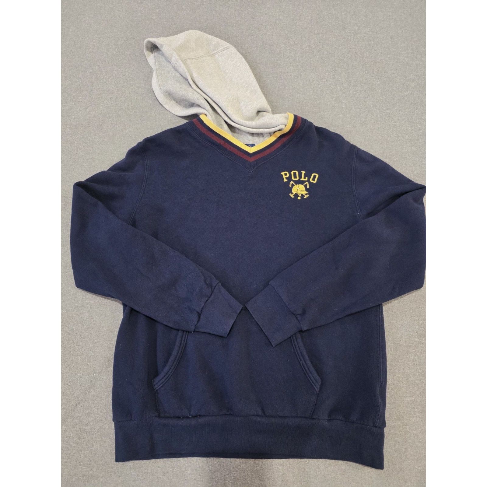 Polo Ralph Lauren Polo Ralph Lauren Big Boys Cricket-Striped Fleece XL 18-20 Y Size US XL / EU 56 / 4 - 1 Thumbnail