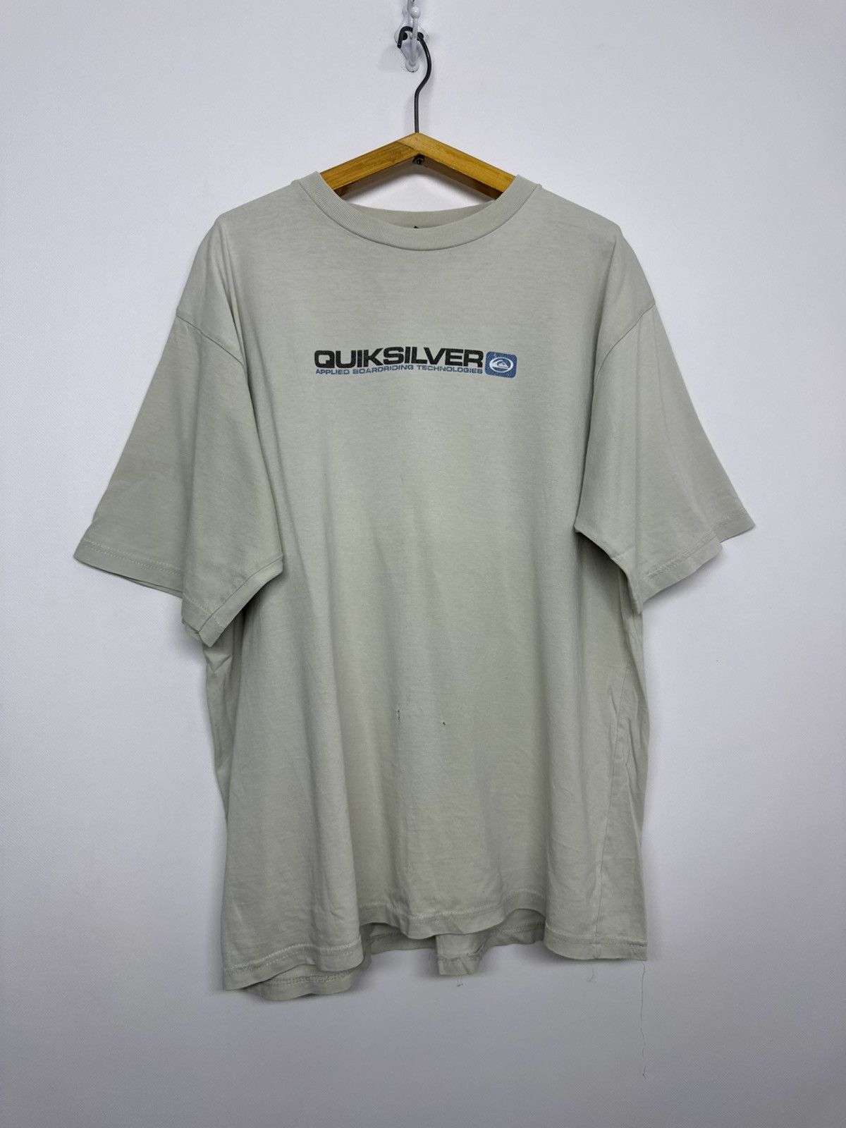 Quiksilver Vintage 90s Surf Quicksilver Big Logo Tee Size US S / EU 44-46 / 1 - 6 Thumbnail