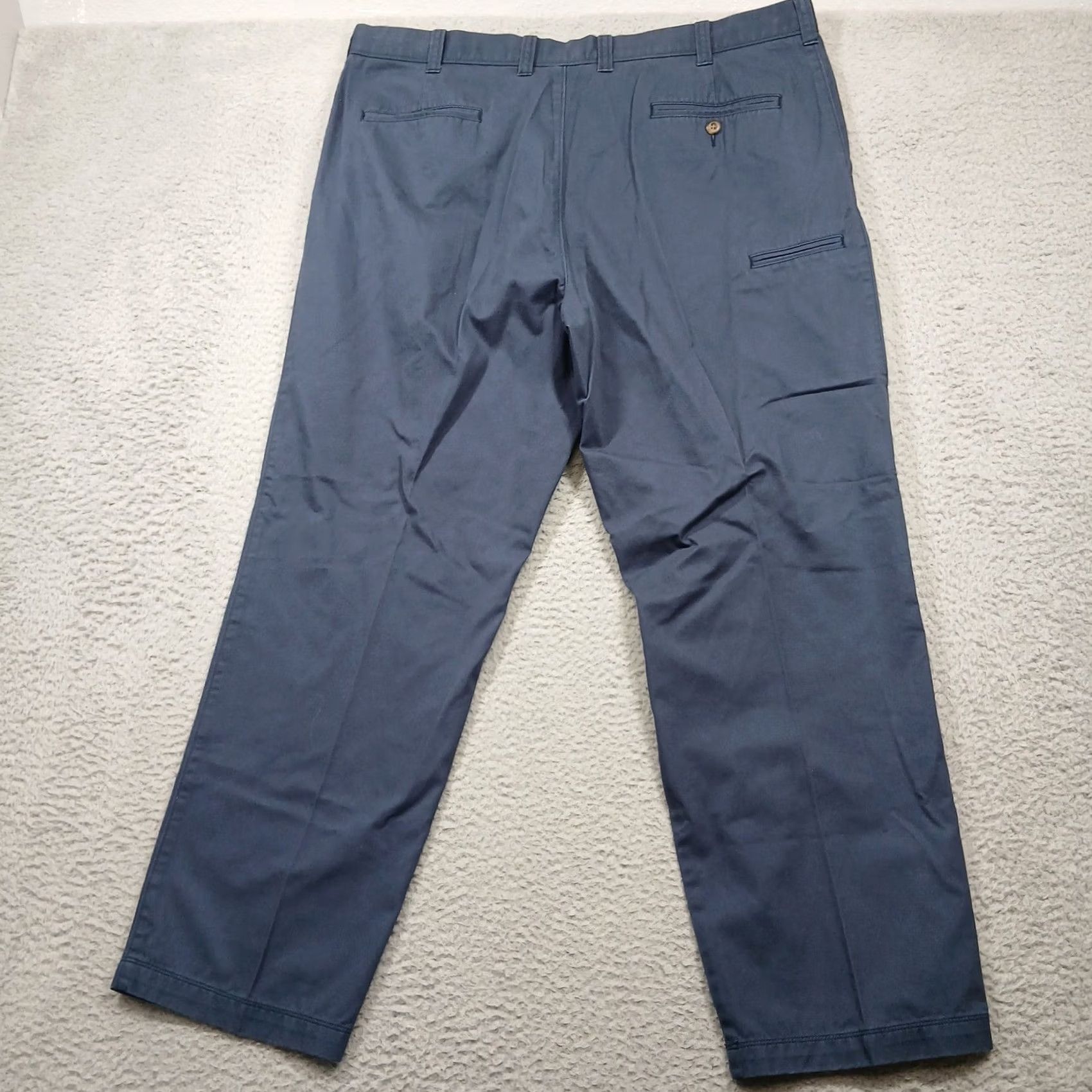 Vintage True Flies Pants Men's 40x30 Blue Chino NWT Size US 40 / EU 56 - 3 Thumbnail