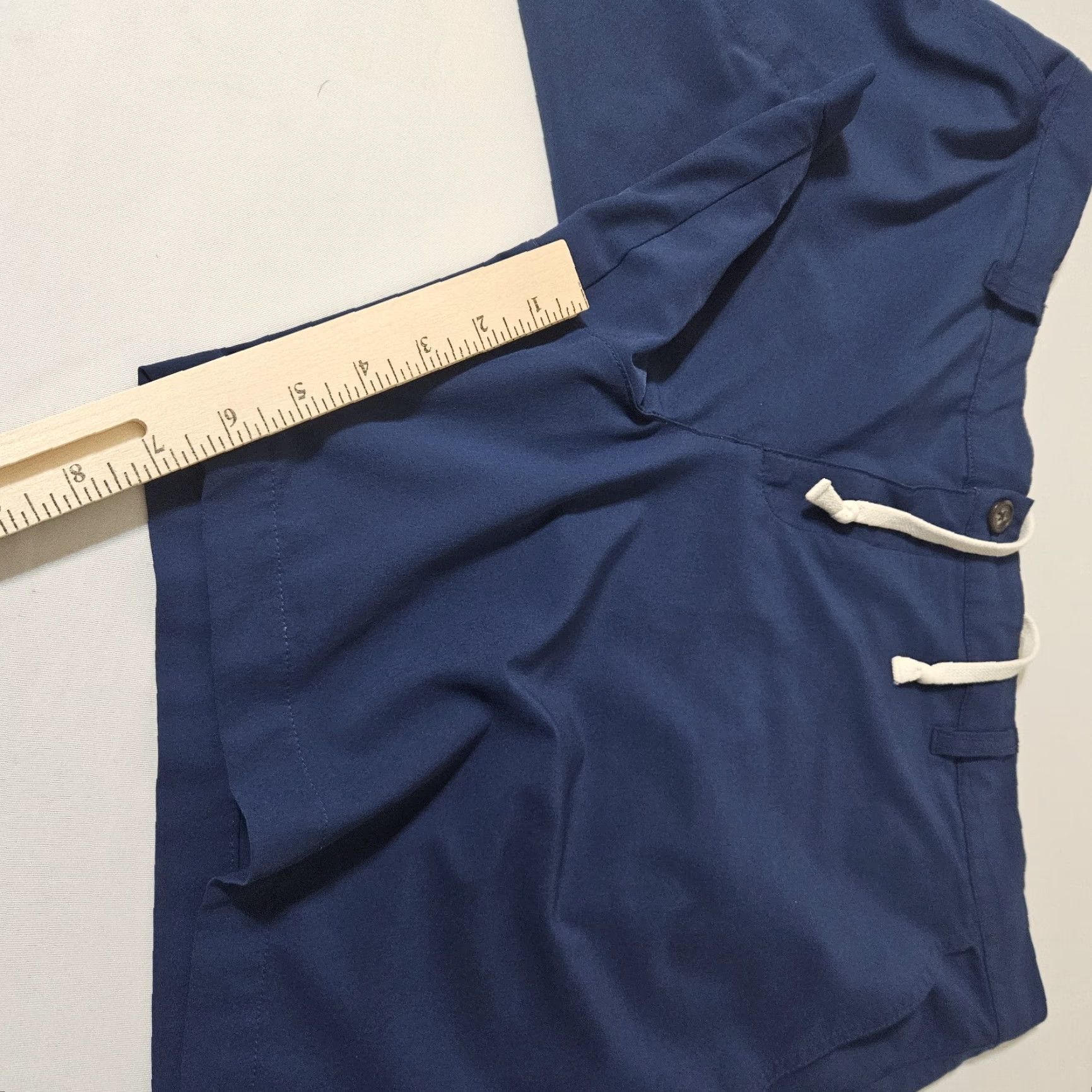 Chubbies Chubbies Shorts Men's 40 Regular Flat Front Blue Chino 7" Inseam Drawstring Regular Mens Size US 40 / EU 56 - 6 Thumbnail