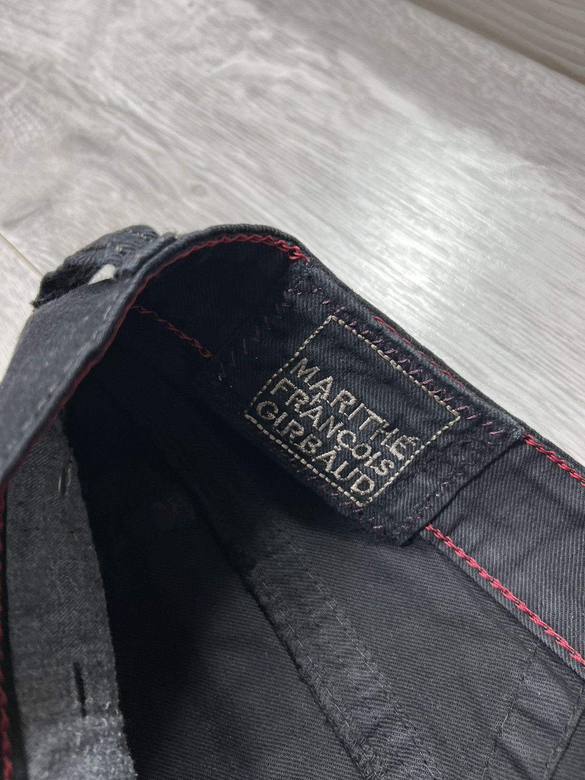 Marithe + Francois Girbaud Vintage Marithe Francois Girbaud Jeans Black Denim Pant MFG Size 27" / US 4 / IT 40 - 13 Thumbnail