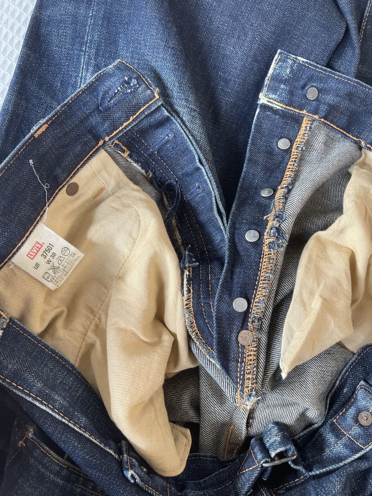 Levi's Vintage Clothing Very Rare🔥Vintage Levis 501xx LVC Lot 37501 Selvedge Denim Size US 36 / EU 52 - 20 Thumbnail