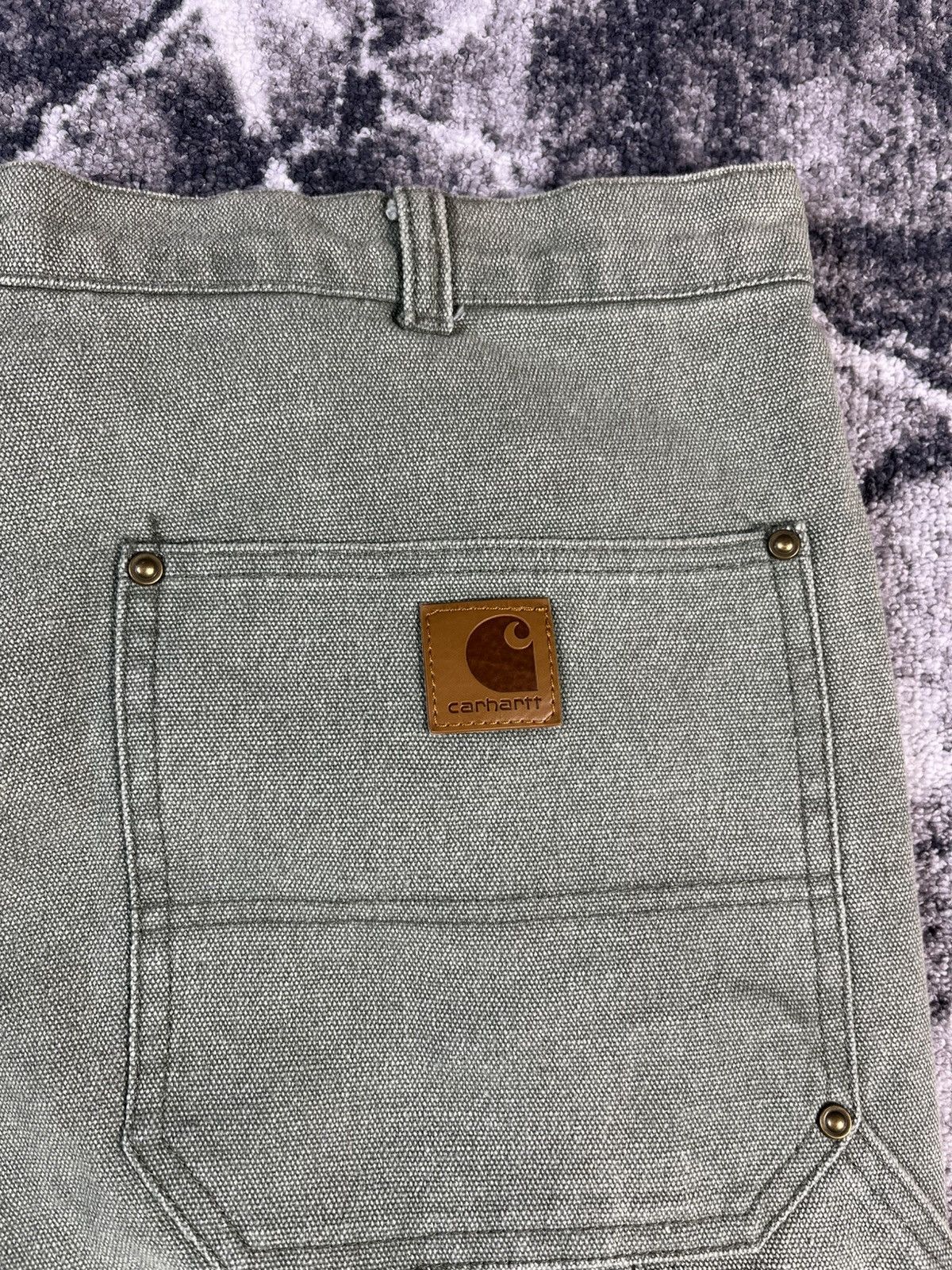 Carhartt Carhartt Green Work Pants Cargo Loose Fit W34 USA Size US 34 / EU 50 - 13 Thumbnail